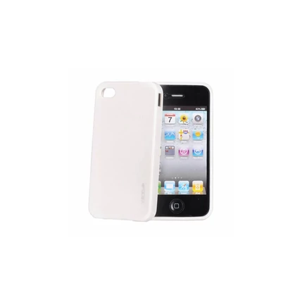 Samsung i9500 Galaxy S4, Szilikon tok, S-Case, fehér*