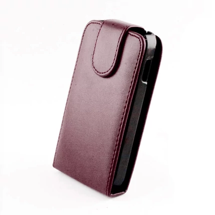 Samsung i9500 Galaxy S4, Lefele nyíló flip tok, lila