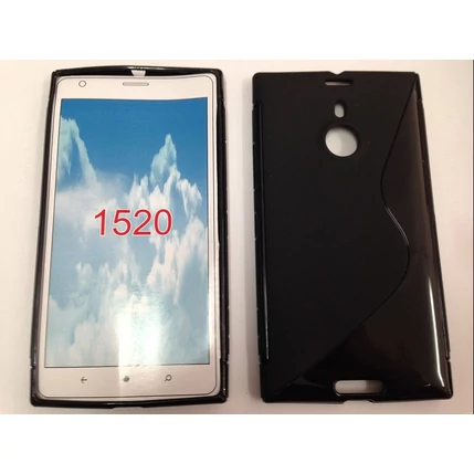 Nokia Lumia 1520, Szilikon tok, S-Case, fekete
