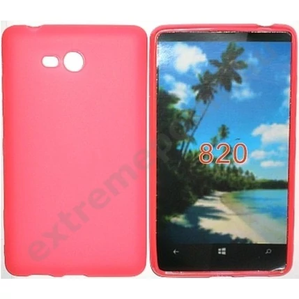 Nokia Lumia  820, Szilikon tok, S-Case, rózsaszín