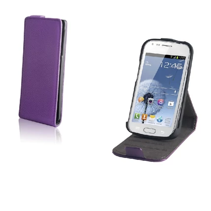 Sony Xperia SP C5302, Lefele nyíló flip tok, lila
