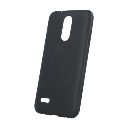 Samsung G985 Galaxy S20 Plus, Szilikon tok, Matt, fekete
