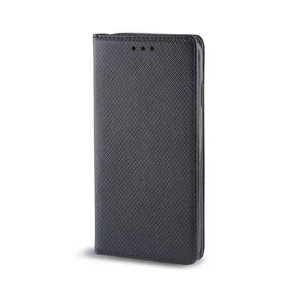 Huawei P50, Oldalra nyíló flip tok, Smart, fekete