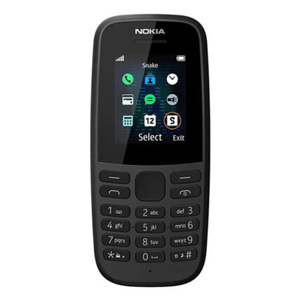 Nokia 105 2019 SingleSIM, Mobiltelefon, fekete