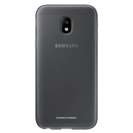 Samsung J330 Galaxy J3 2017, Szilikon tok, Jelly (ef-aj330tbegww), fekete