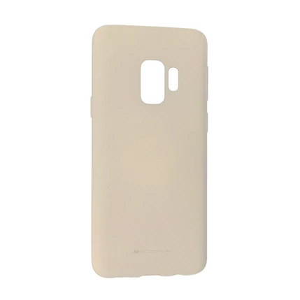 Samsung G960 Galaxy S9, Szilikon tok, Soft, szürke