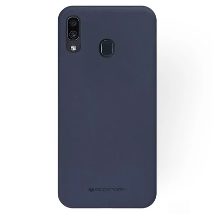 Huawei P40 Lite E/Y7P, Szilikon tok, Soft, kék