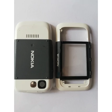 Nokia 5300 elő+akkuf, Előlap, szürke