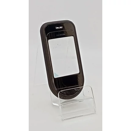 Nokia 7370/7373 elő+akkuf, Előlap, fekete