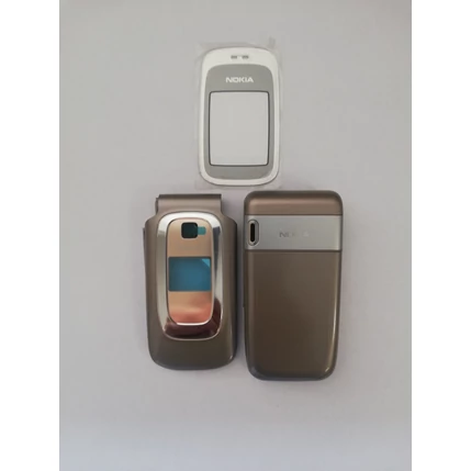 Nokia 6085 elő+akkuf+antf+köz, Előlap, arany