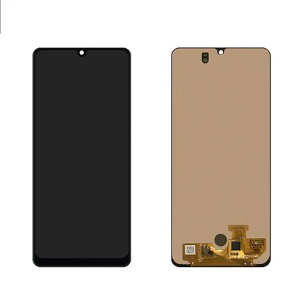 Samsung A315 Galaxy A31, LCD kijelző érintőplexivel, fekete