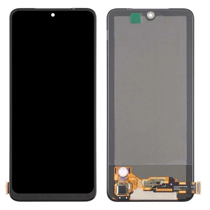 Xiaomi Redmi Note 10 4G/Note 10S/Poco M5S, LCD kijelző érintőplexivel, fekete