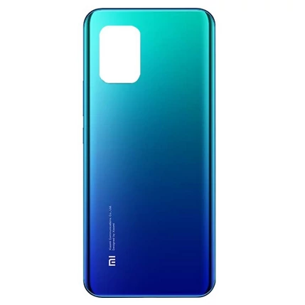 Xiaomi Mi 10 Lite/Mi 10 Lite 5G, Akkufedél, (ragasztóval), aurora-kék