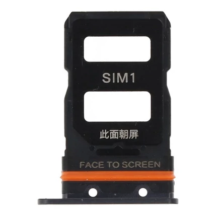 Xiaomi 12/12X DualSIM, SIM kártya tartó tálca, fekete
