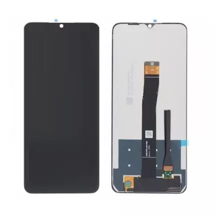 Xiaomi Redmi 10C/Poco C40 LCD kijelző érintőplexivel, fekete