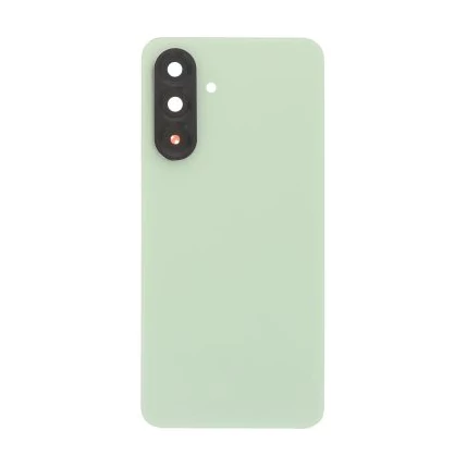 Samsung A566 Galaxy A56, (ragasztóval és kameraplexivel), Akkufedél, zöld, Olive Green (GYÁRI)