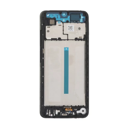 Xiaomi Redmi A5 4G, LCD kijelző érintőplexivel és előlap kerettel, fekete (GYÁRI) (171mm rövid átvezető fóliás)