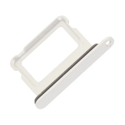Apple iPhone 17, SIM kártya tartó tálca, SingleSIM, fehér (GYÁRI)