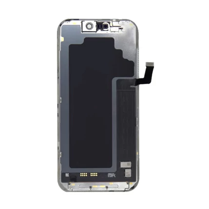 Apple iPhone 17 Pro, LCD kijelző érintőplexivel (SOFT OLED FHD 120Hz IC CSERE TÁMOGATÁS), fekete  