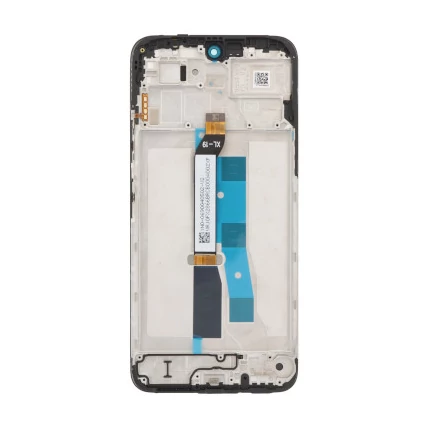 Xiaomi Redmi 15 5G, LCD kijelző érintőplexivel és előlap kerettel, fekete (56002600O1900)  (GYÁRI) (SERVICE PACK)