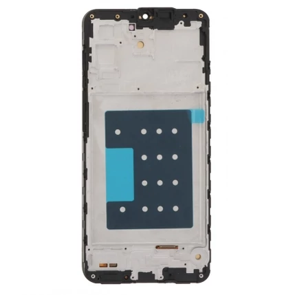 Samsung A175/A176 Galaxy A17 4G/5G, LCD kijelző érintőplexivel és előlapkerettel, fekete (TFT)