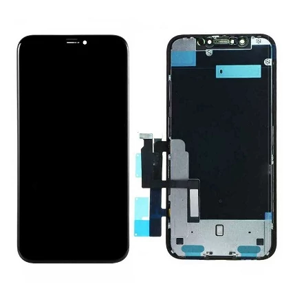 Apple iPhone XR, LCD kijelző érintőplexivel (V INCELL IC CSERE TÁMOGATÁS), fekete 