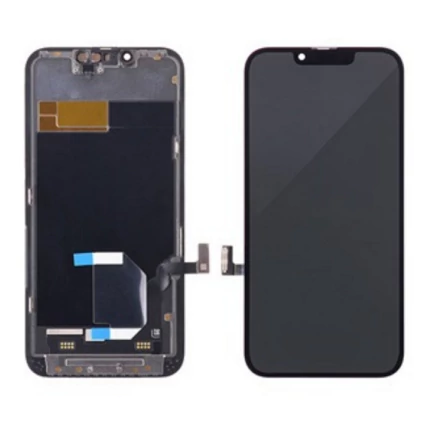 Apple iPhone 13 Mini, LCD kijelző érintőplexivel (LTPS Diagnosztizálható), fekete