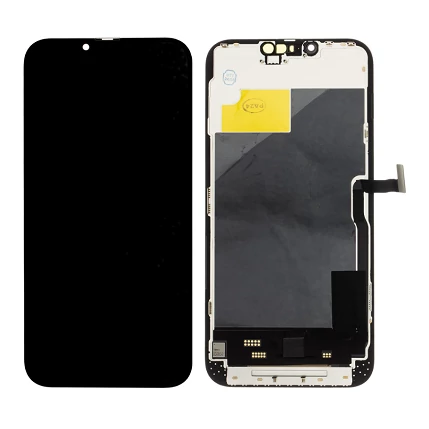 Apple iPhone 13 Pro Max, LCD kijelző érintőplexivel + ragasztó, fekete (GYÁRI FELÚJÍTOTT)