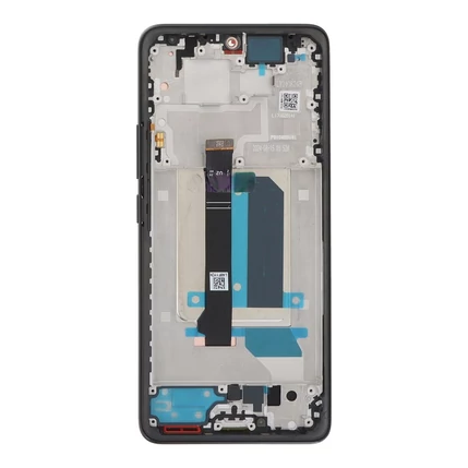 Xiaomi Redmi Note 14 Pro Plus 5G, LCD kijelző érintőplexivel és előlapkerettel, fekete (5600190O16U00)  (GYÁRI) (SERVICE PACK)