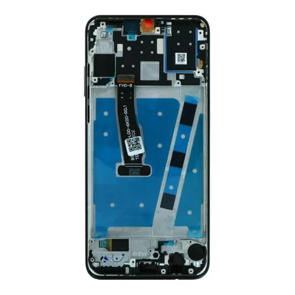 Huawei P30 Lite, LCD kijelző érintőplexiv)el és előlapkerettel 48MP,  ezüst (OEM)