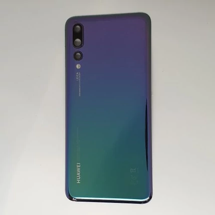Huawei P20 Pro, Akkufedél, (kameraplexivel), twilight (GYÁRI BONTOTT Grade A) 