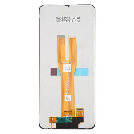 Samsung A065 Galaxy A06 5G, LCD kijelző érintőplexivel, fekete (GYÁRI)