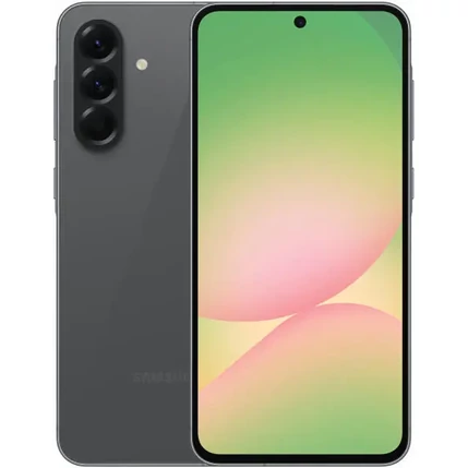 Samsung A566B Galaxy A56 5G 128GB 8GB RAM DualSIM, Kártyafüggetlen, szürke, Awesome Graphite, Mobiltelefon