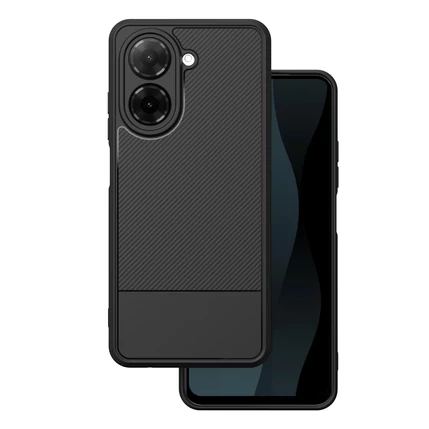 Xiaomi Redmi A5, Szilikon tok, Carbon 2, fekete (173.45 x 79.35 x 8.45 mm)