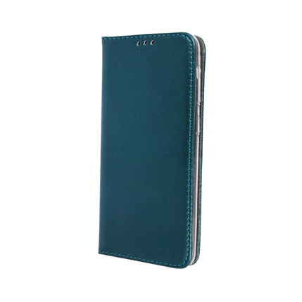 Samsung A135/A136/A047 Galaxy A13 4G/A13 5G/A04S, Oldalra nyíló flip tok, Smart, zöld