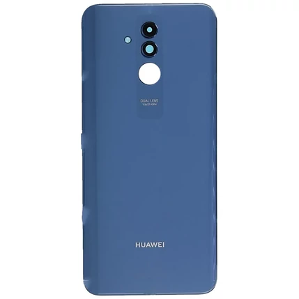 Huawei Mate 20 Lite, Akkufedél, (ragasztóval és kameraplexivel), kék (GYÁRI)