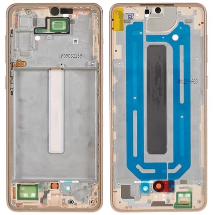 Samsung A336 Galaxy A33 5G, Előlap (LCD) keret, fekete