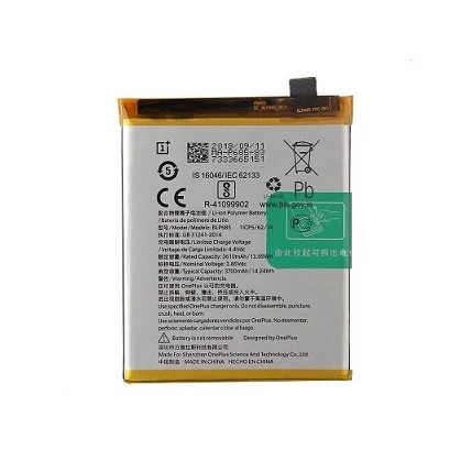 OnePlus BLP685  6T/7, Akkumulátor + ragasztó 3700mAh, Li-ion, (OEM)