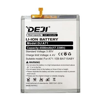 Samsung A715 Galaxy A71, EB-BA715ABY Prémium Cellás DEJI Akkumulátor (4500mAh. Li-ion) 