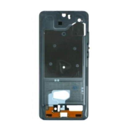 Samsung G988B Galaxy S20 Ulta/S20 Ultra 5G, Előlap (LCD) keret, szürke