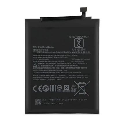 Xiaomi BN4A Redmi Note 7/ 7 Pro 4000mAh, Akkumulátor (OEM) Li-ion