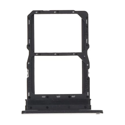 Honor X7a, DualSIM SIM kártya tartó tálca, fekete (GYÁRI)