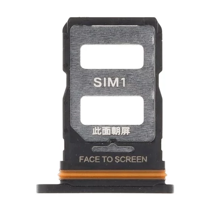 Xiaomi 13 Lite DualSIM, SIM kártya tartó tálca, fekete