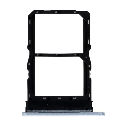 Honor X7a, DualSIM SIM kártya tartó tálca, ezüst