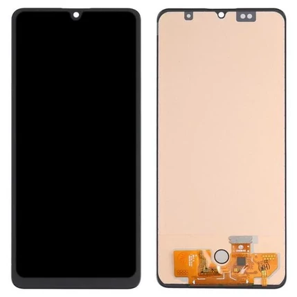 Samsung A325F Galaxy A32 4G, LCD kijelző érintőplexivel, fekete Gyári