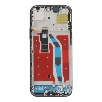 Honor 200 Lite (2024)/X8B 4G (2023), LCD kijelző érintőplexivel és előlap kerettel, fekete (OLED)