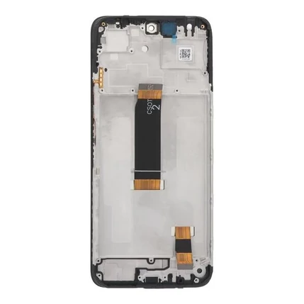 Xiaomi Redmi 13 LCD kijelző érintőplexivel és előlapi kerettel, fekete (GYÁRI)
