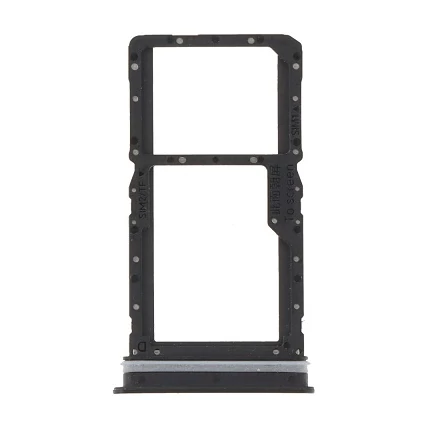Honor X7B, DualSIM SIM kártya tartó tálca, fekete