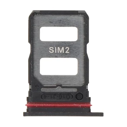 Xiaomi Redmi Note 14 Pro 5G DualSim, SIM kártya tartó tálca (+memóriakártya tartó), fekete