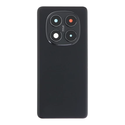 Xiaomi Redmi Note 14 Pro 4G, Akkufedél, (ragasztóval és kameraplexivel), fekete (GYÁRI)
